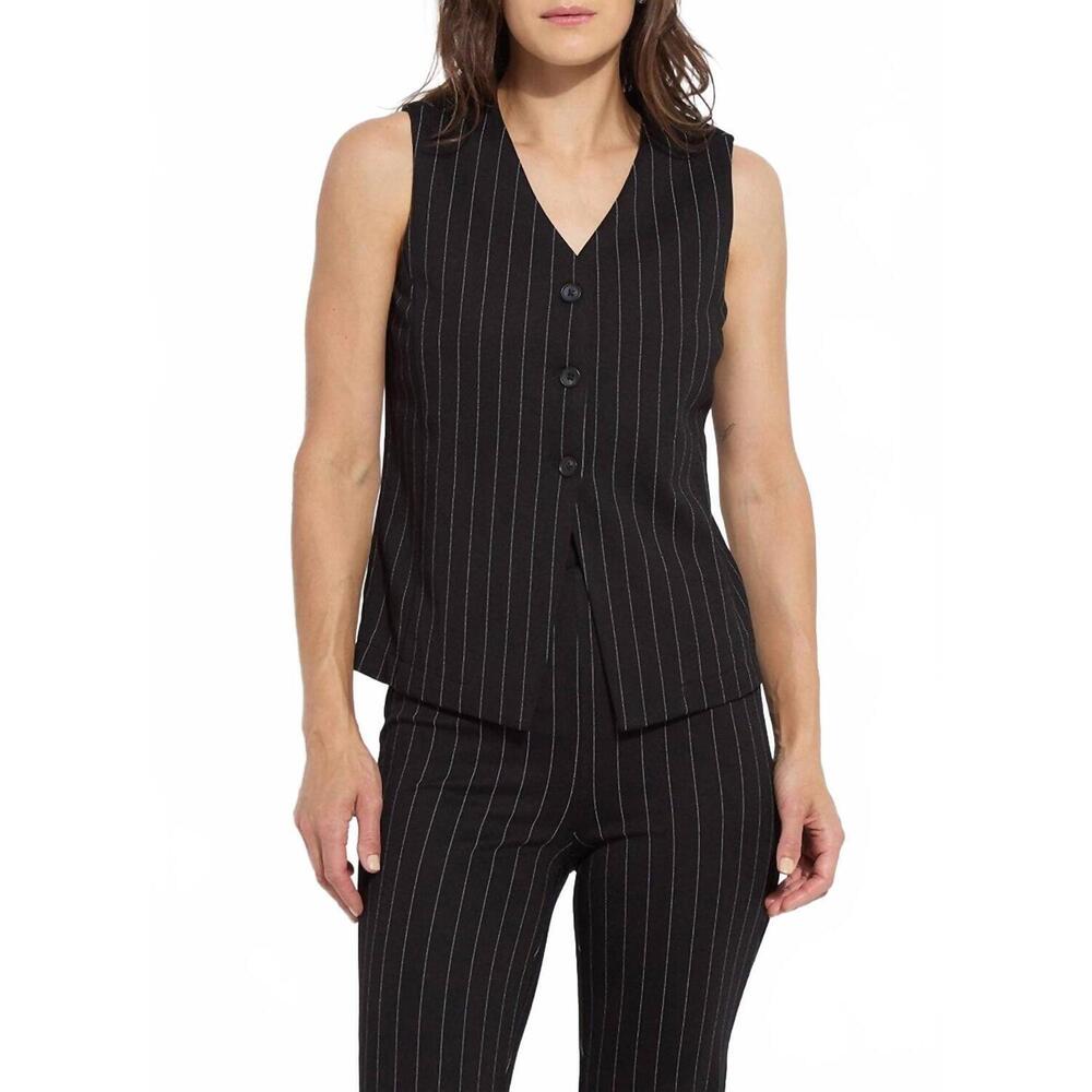 NEW LYSSE marisa vest in soft stripe